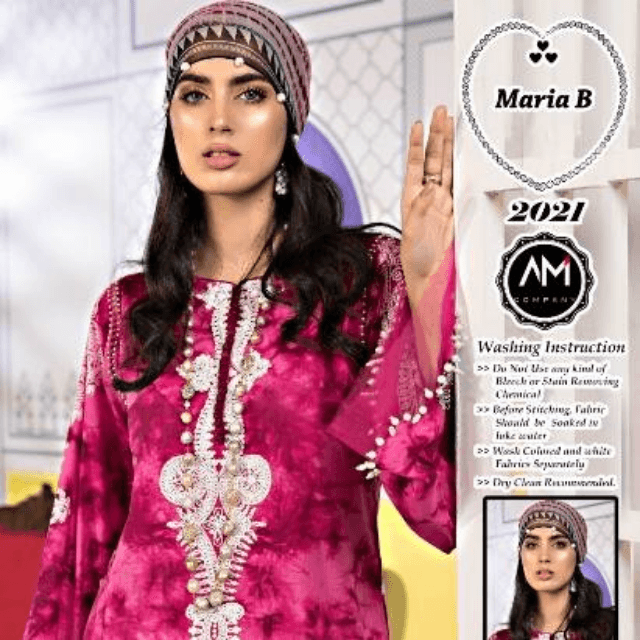 Maria B / 3piece Linen Suit