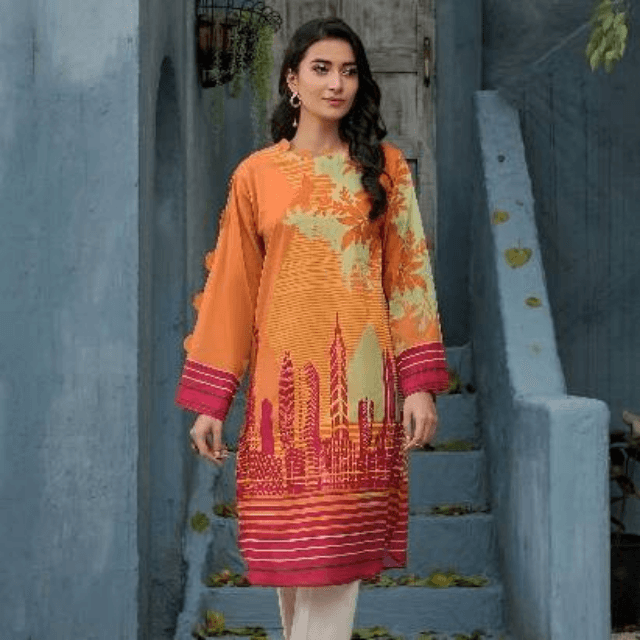 LimeLight / 3Piece Lawn Suit /Mal Mal Dupatta