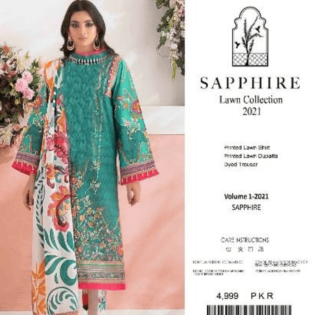 SAPPHIRE Lawn Collection