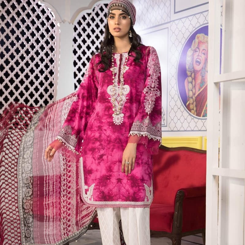 Maria B / 3piece Linen Suit