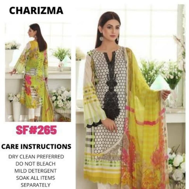 Charizma / 3piece Chiffon Dupatta