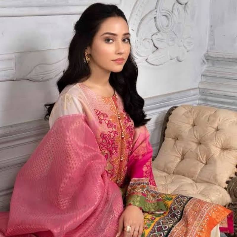 LimeLight / 3piece Lawn Suit / Chiffon Dupatta and trouser