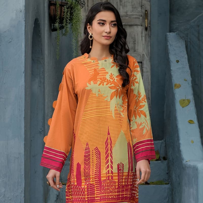 LimeLight / 3Piece Lawn Suit /Mal Mal Dupatta