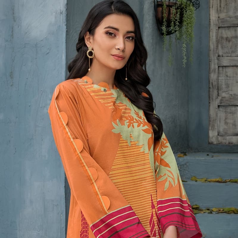 LimeLight / 3Piece Lawn Suit /Mal Mal Dupatta