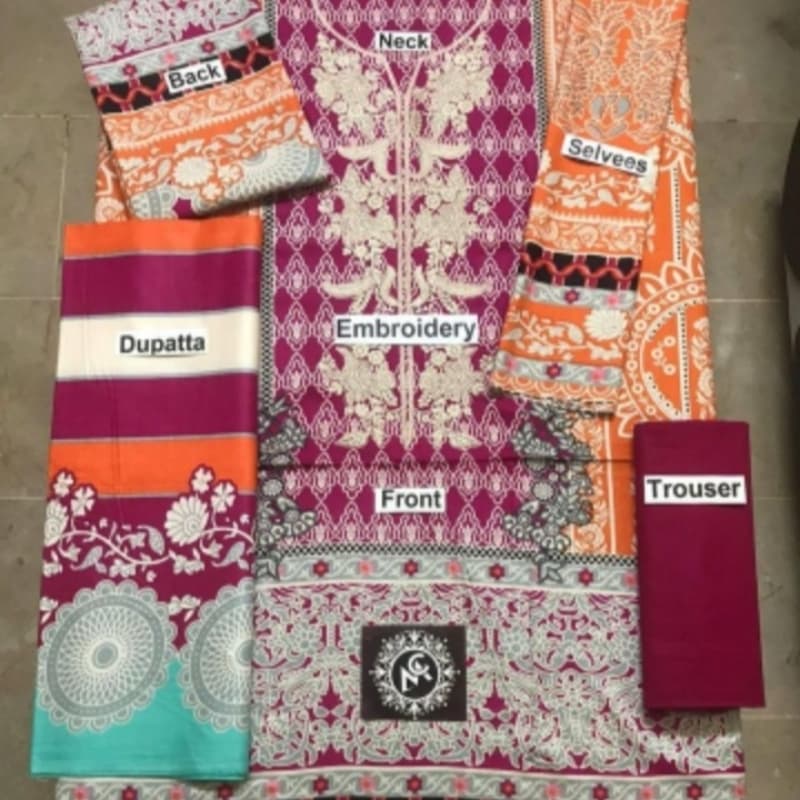 Sana Safinaz 3pcs Linen Suit